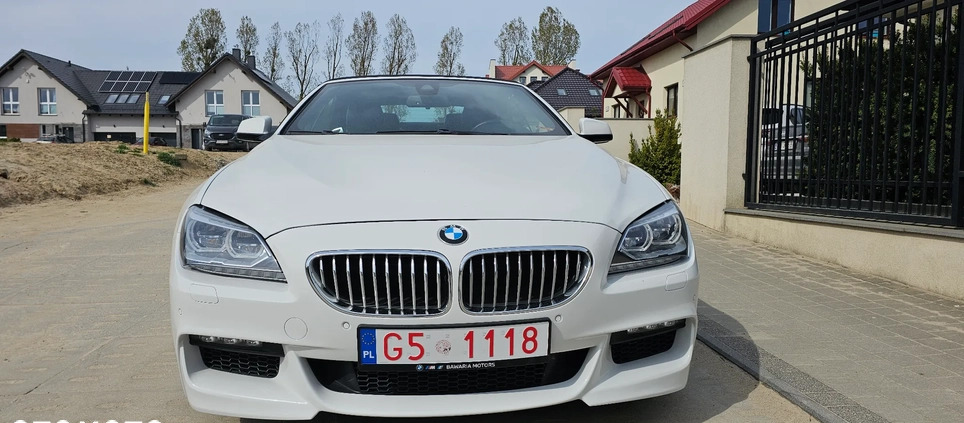 BMW Seria 6 cena 109950 przebieg: 120000, rok produkcji 2014 z Gdańsk małe 301